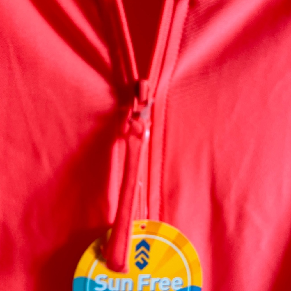 Free Country Sun Free UPF 50 Zip Top